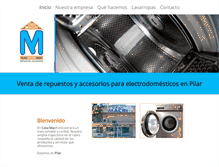 Tablet Screenshot of casa-macri.com